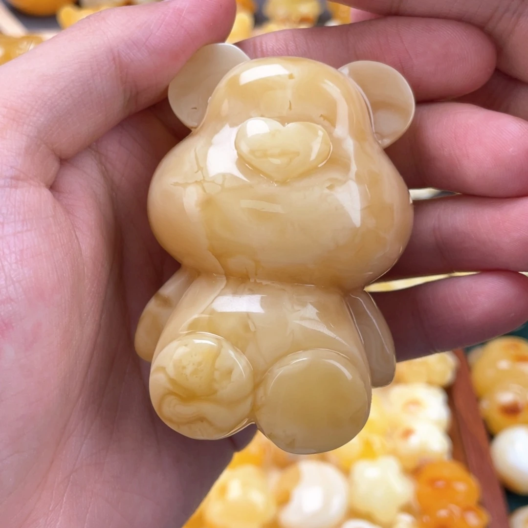 裸石琥珀未镶嵌蜜蜡