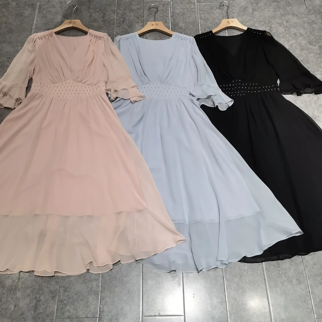 6125芭莎家桑蚕丝连衣裙