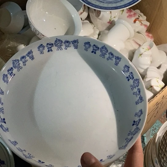 景德镇五福8寸窝盘