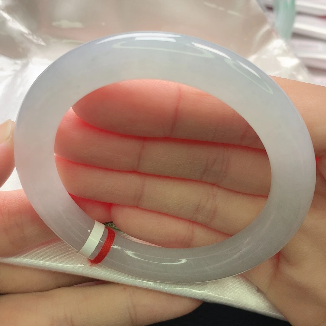 翡翠未镶嵌手镯缅甸5455