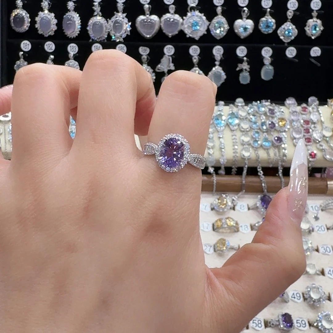 有***福蛇纹石玉银S925镶嵌戒指