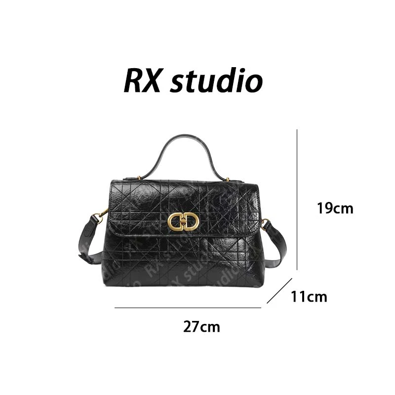 【南沙瑞熙】BF-66196-黑色-轻奢小众设计感时尚百搭女士包包