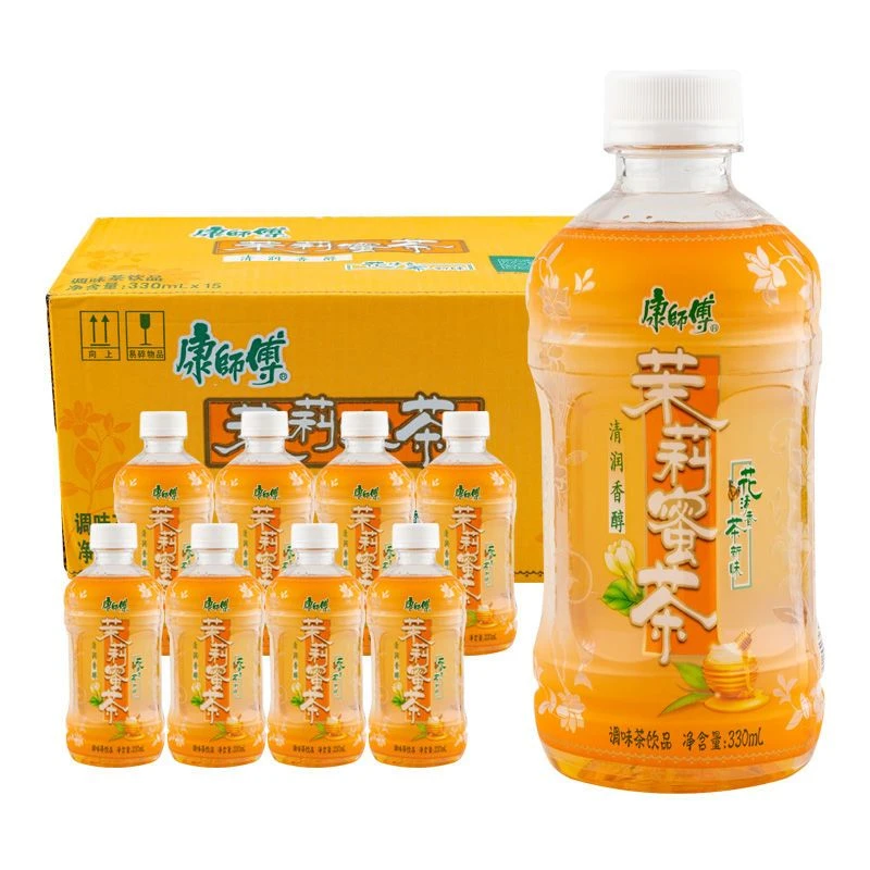 康师傅茉莉蜜茶6瓶1瓶330ml花茶饮料正品清新小瓶便携装出游必备