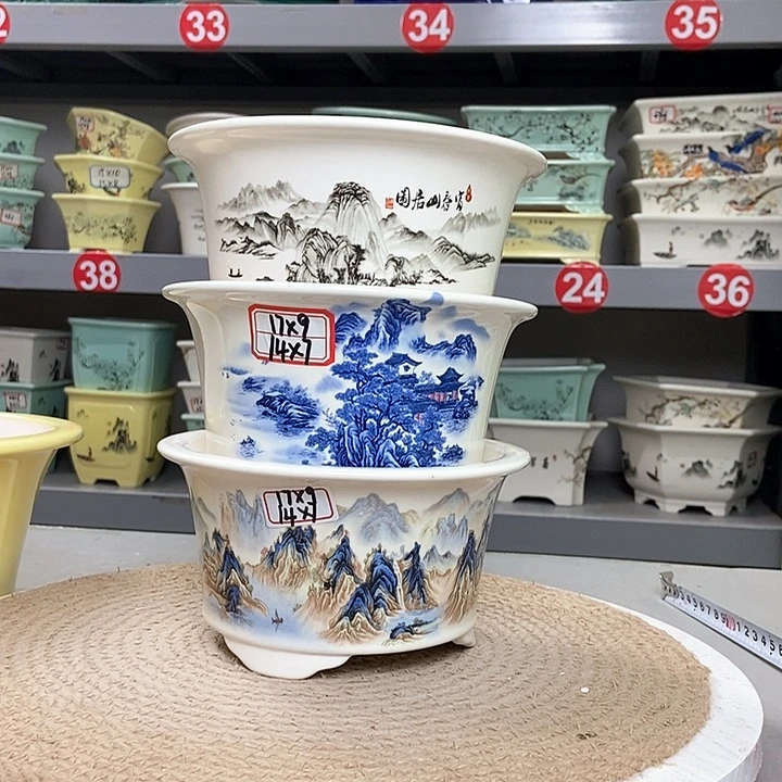 紫砂花盆紫砂花盆