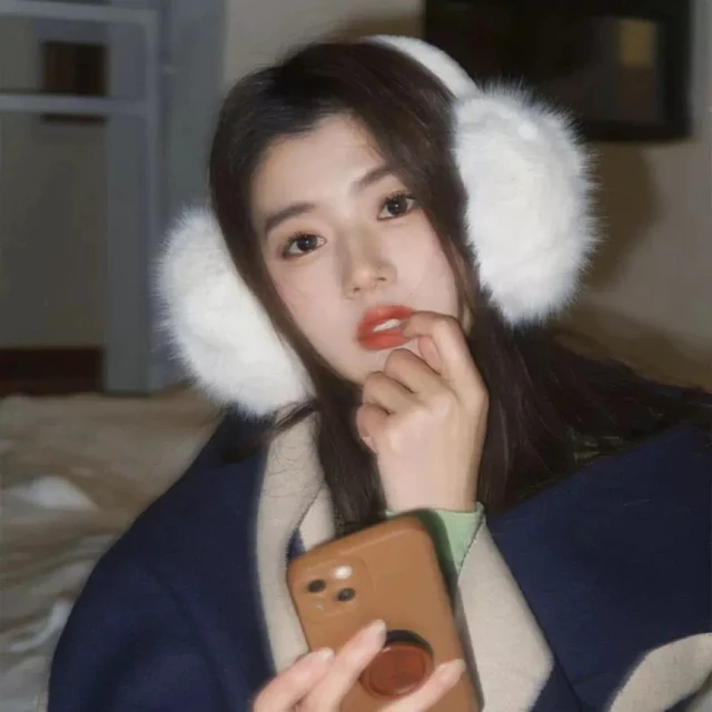 26度晚风 可爱毛绒耳罩 冬季旅游保暖防冻耳捂子韩版百搭耳套耳暖