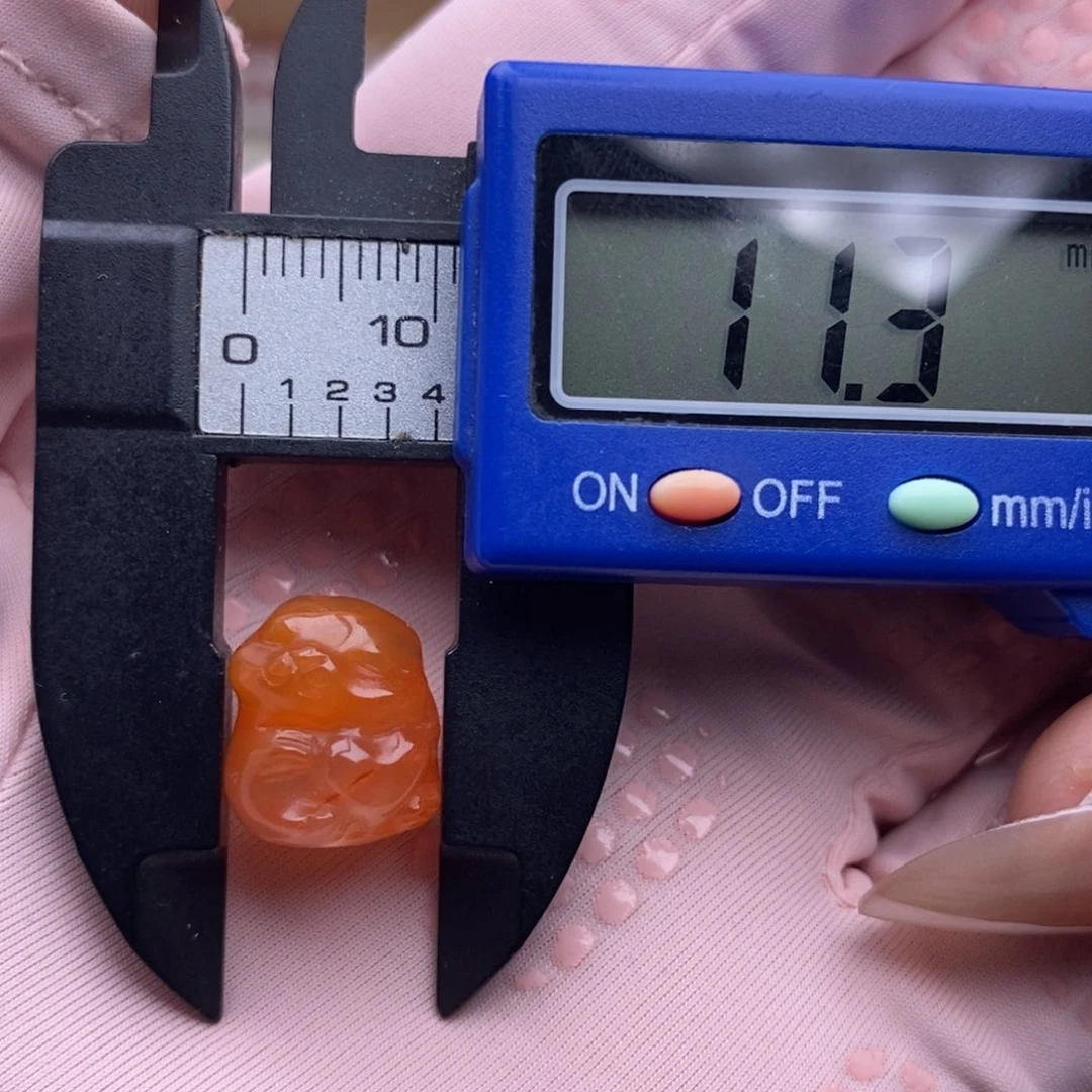 南红玛瑙配饰未镶嵌有瑕