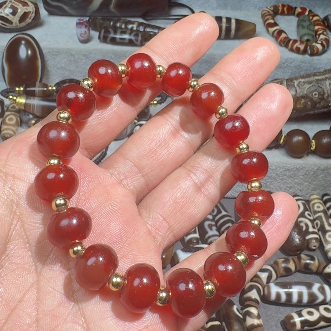 玛瑙/玉髓未镶嵌项链