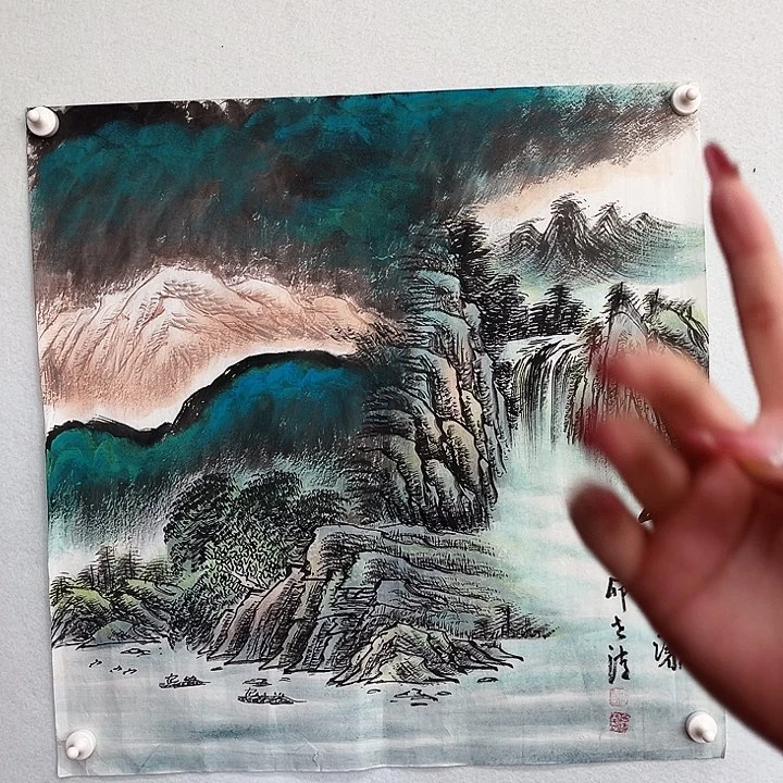 鲁岳艺术美术作品1
