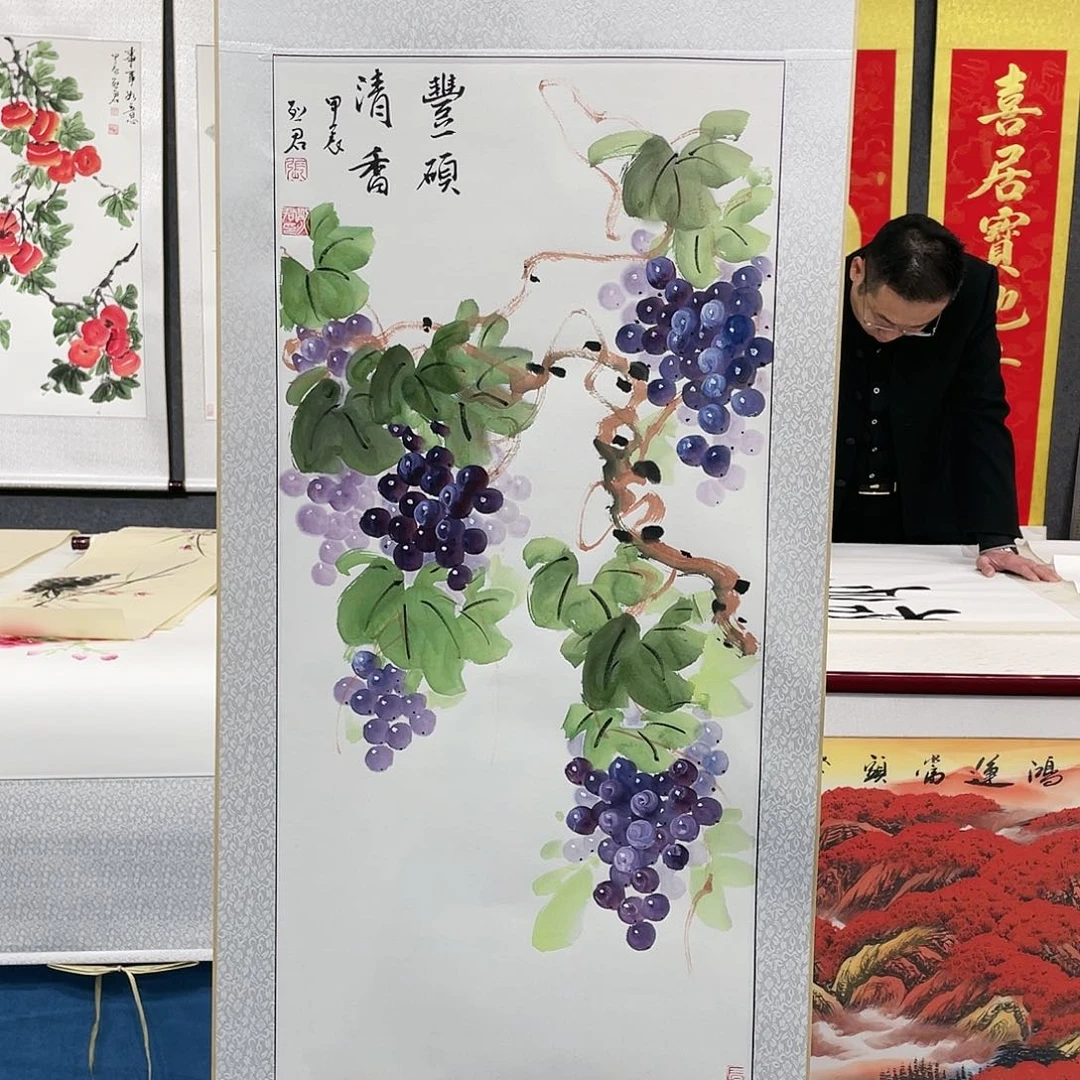 国画手绘作品绘画作品