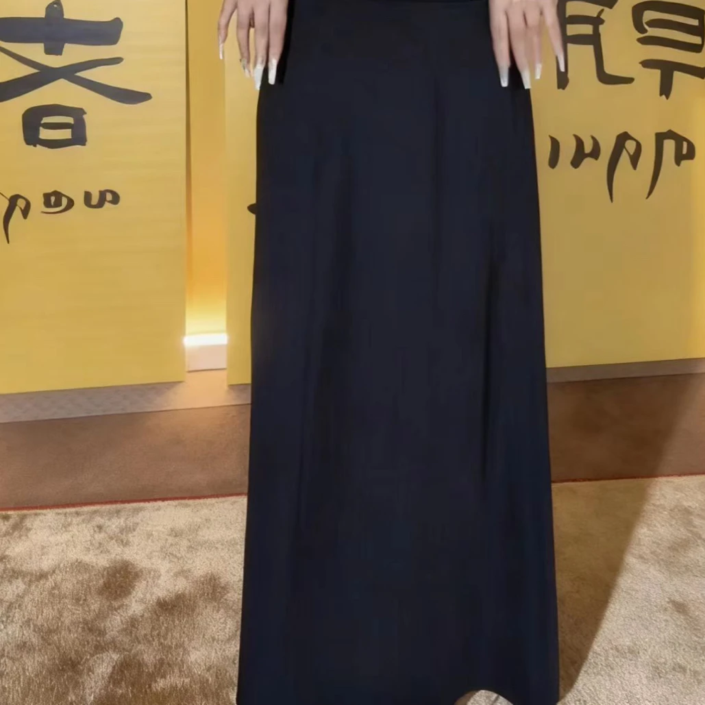 【青木搁新品】女士裙子半身裙简约风