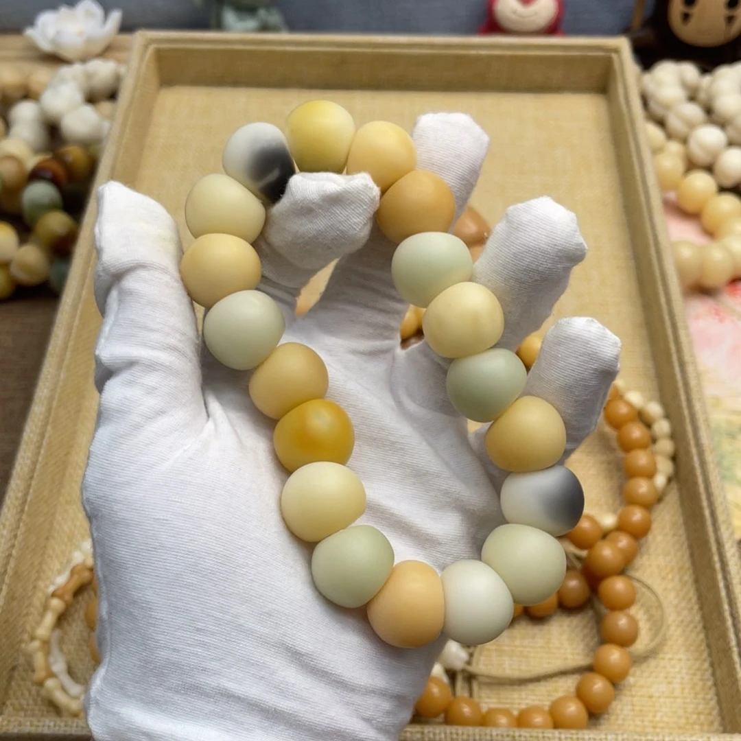 菩提根/象牙果吊坠17+干磨瑕疵落地果肠315