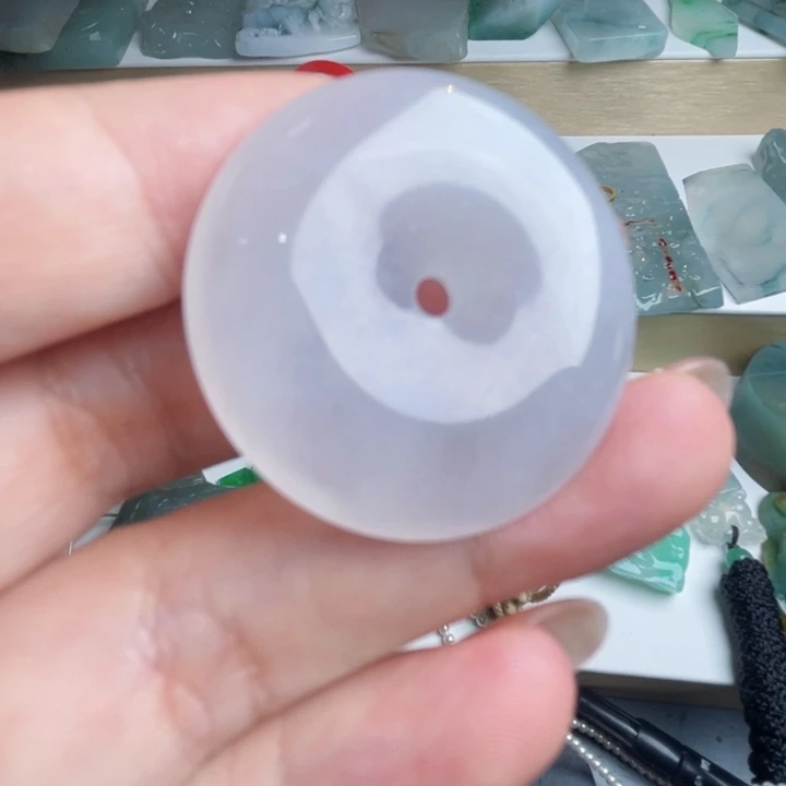 颈饰未镶嵌翡翠天然翡翠