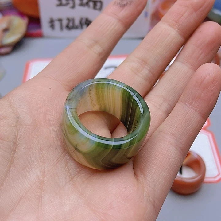 【闪购商品】玛瑙/玉髓珠宝半成品未镶嵌旅***记