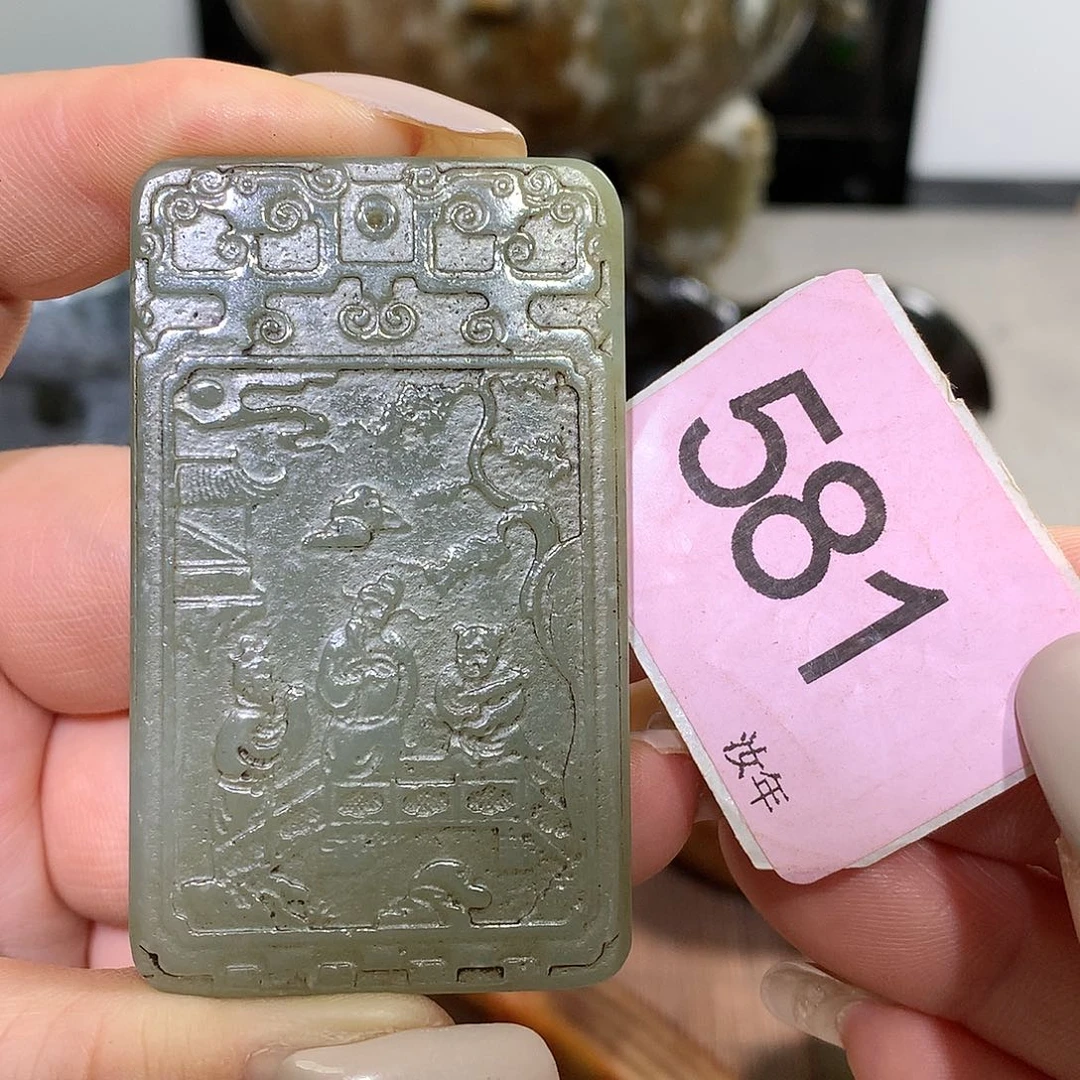 颈饰未镶嵌和田玉