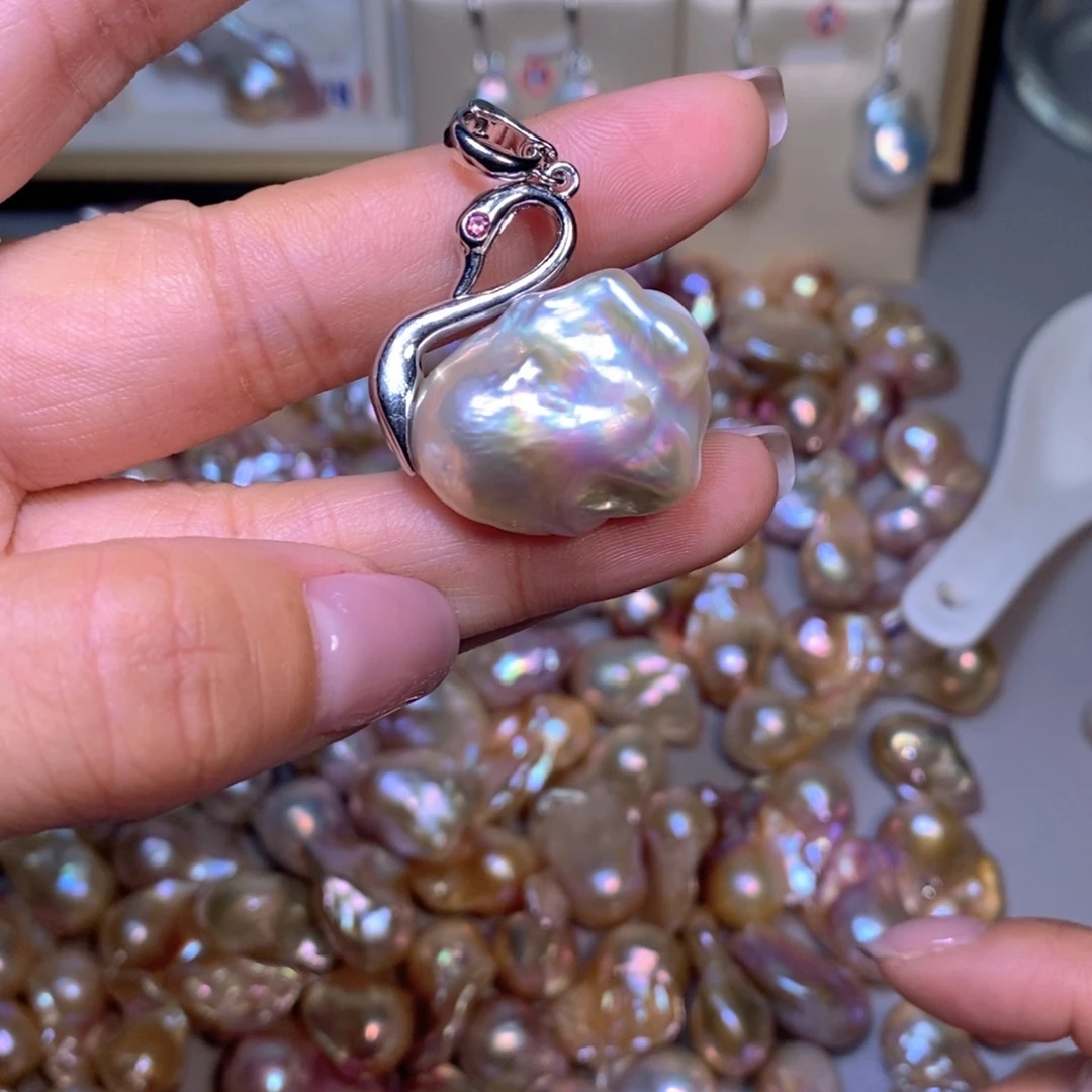 【闪购商品】淡水珍珠吊坠未镶嵌