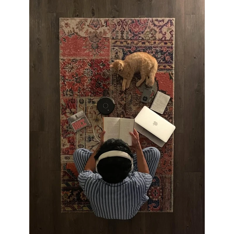 M系列150*100cm客厅入门地毯手工羊毛阿富汗进口不变形不褪色欧式