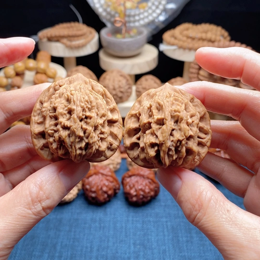 吊坠桃核麦穗虎头43