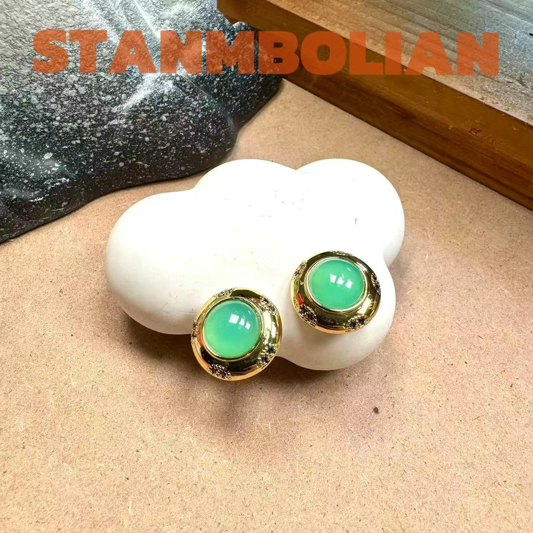 耳饰 正品STAMBOLIAN 【果冻海】耳钉QDS030