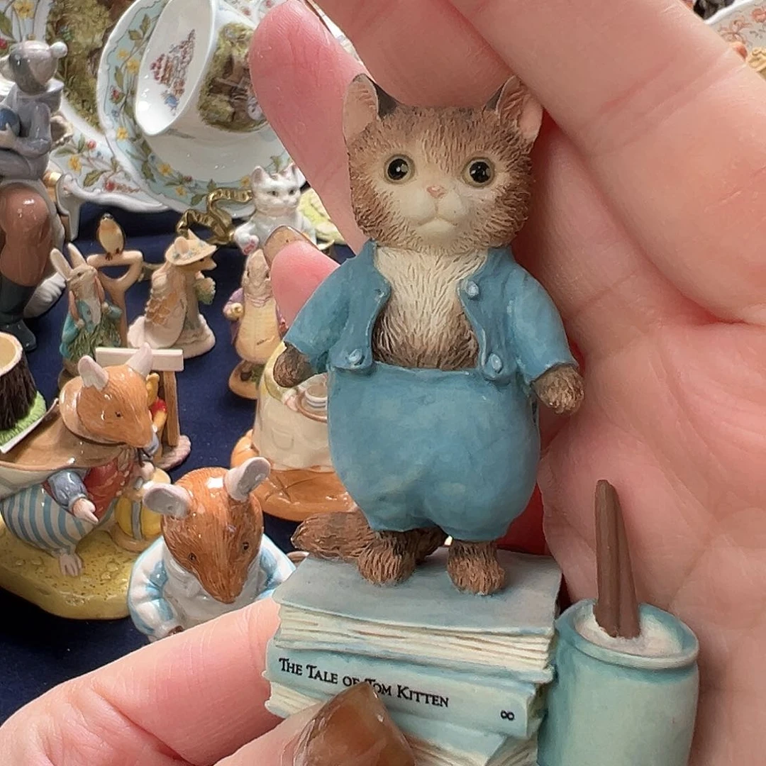摆件中古美物 彼得兔