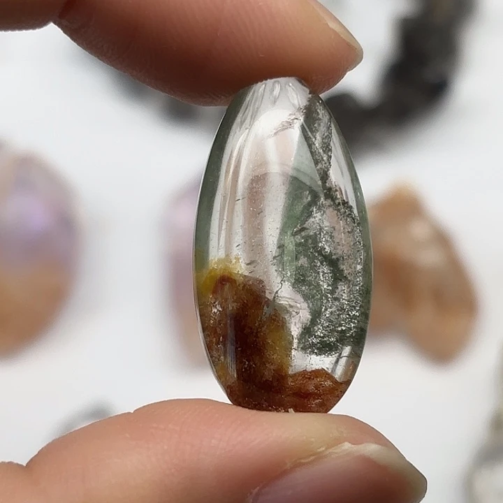 水晶颈饰未镶嵌幽灵水晶29mm+