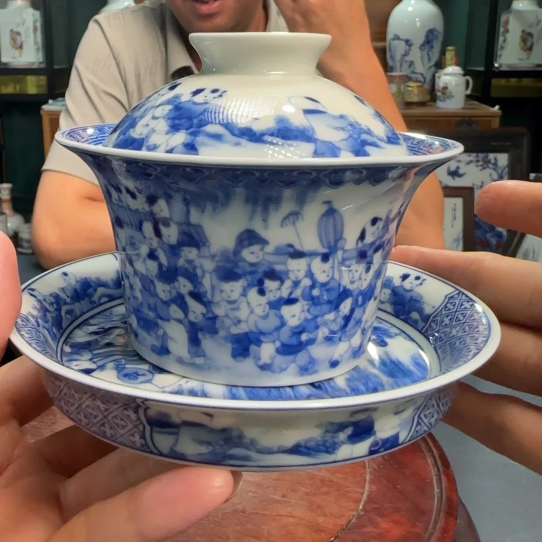 摆件景德镇陶瓷好好好