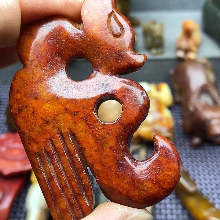 未镶嵌蛇纹石玉颈饰