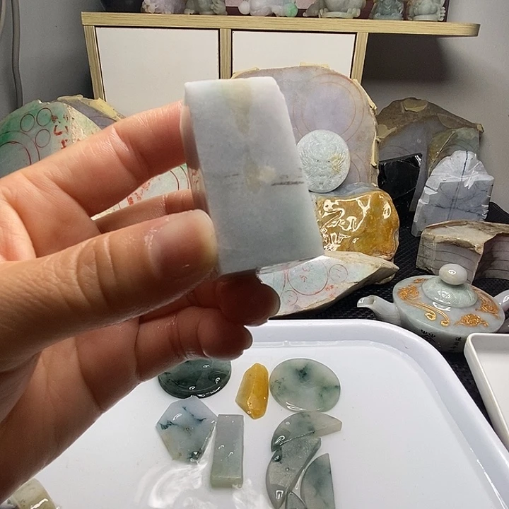 翡翠散珠缅甸翡翠140