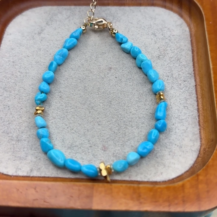 绿松石未镶嵌手链