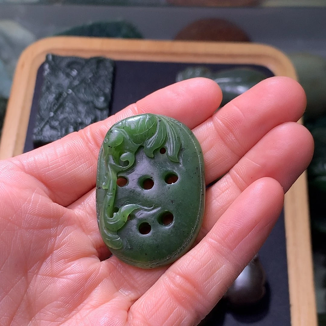 和田玉（糖玉）未镶嵌颈饰I**6