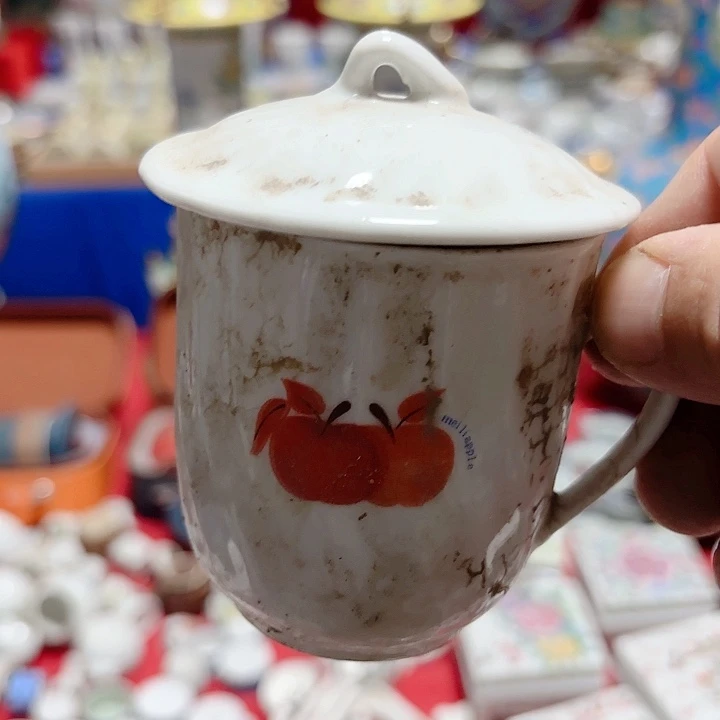 摆件陶瓷摆件不固定一件花色随机一个