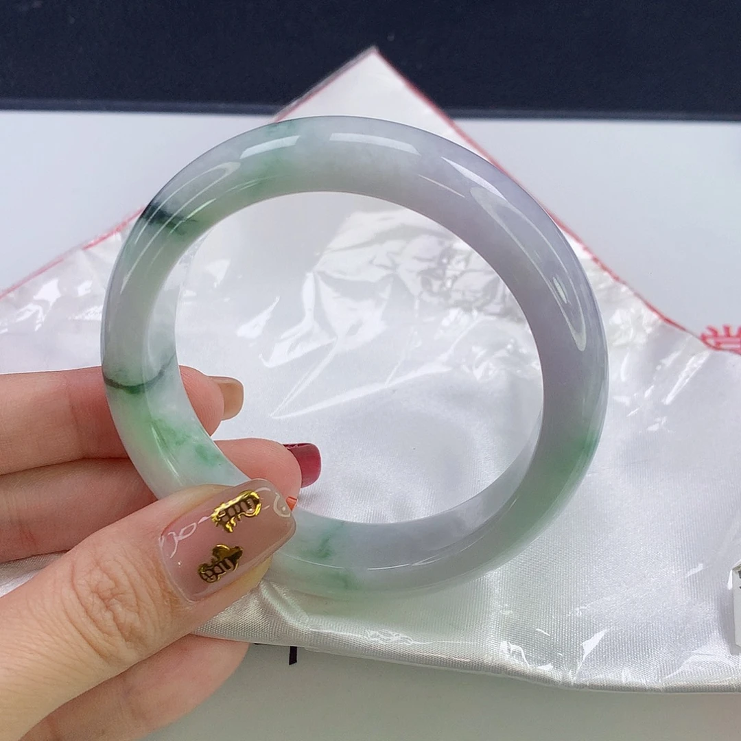 翡翠手镯未镶嵌天然翡翠A货021