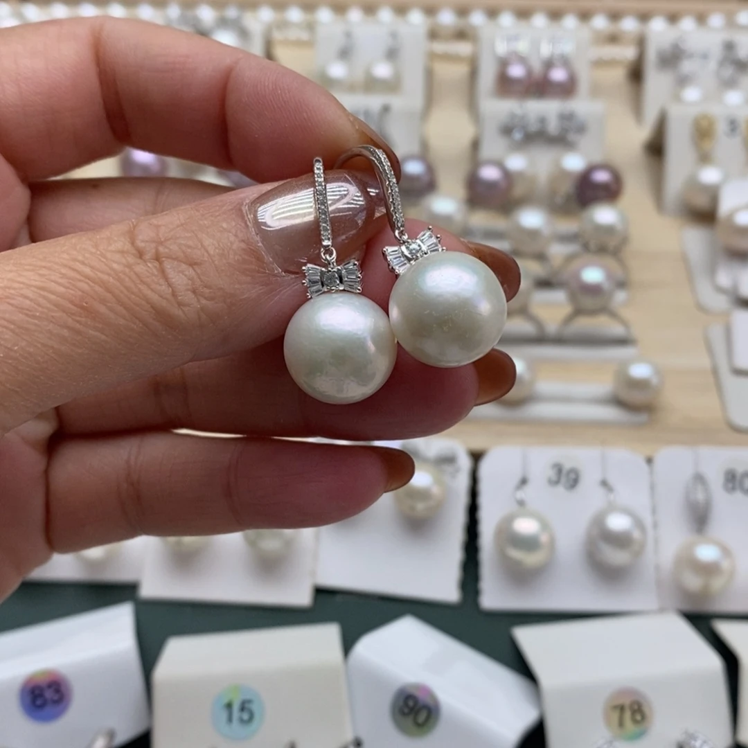 慧***饱颈饰银S925镶嵌淡水珍珠