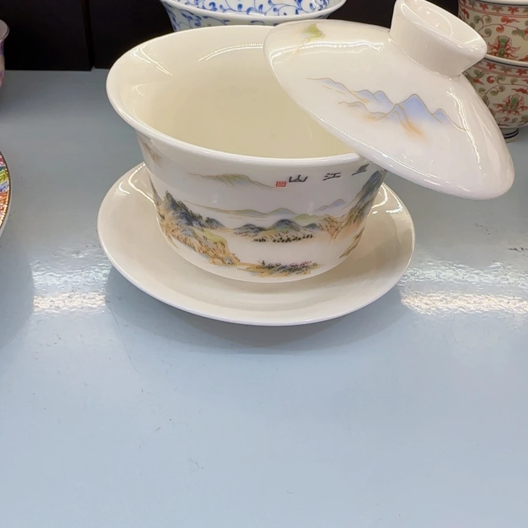 这些盖碗真好看！！！