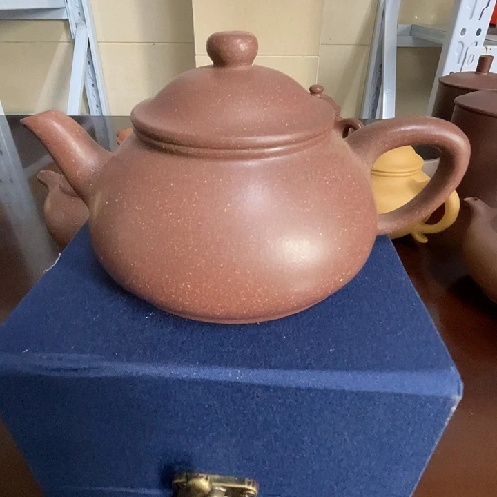 紫砂茶壶紫泥200cc
