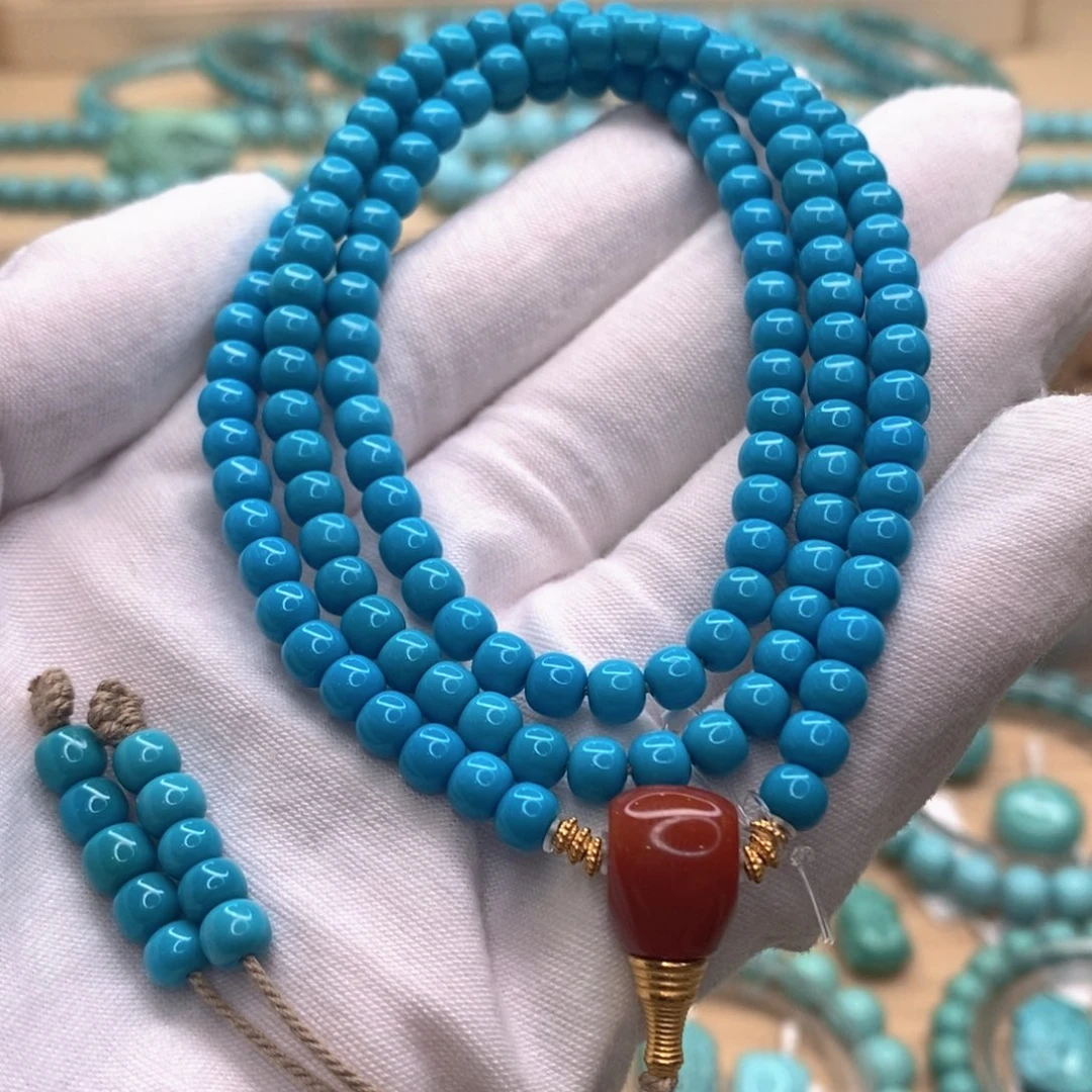 绿松石未镶嵌珠宝奇石5mm