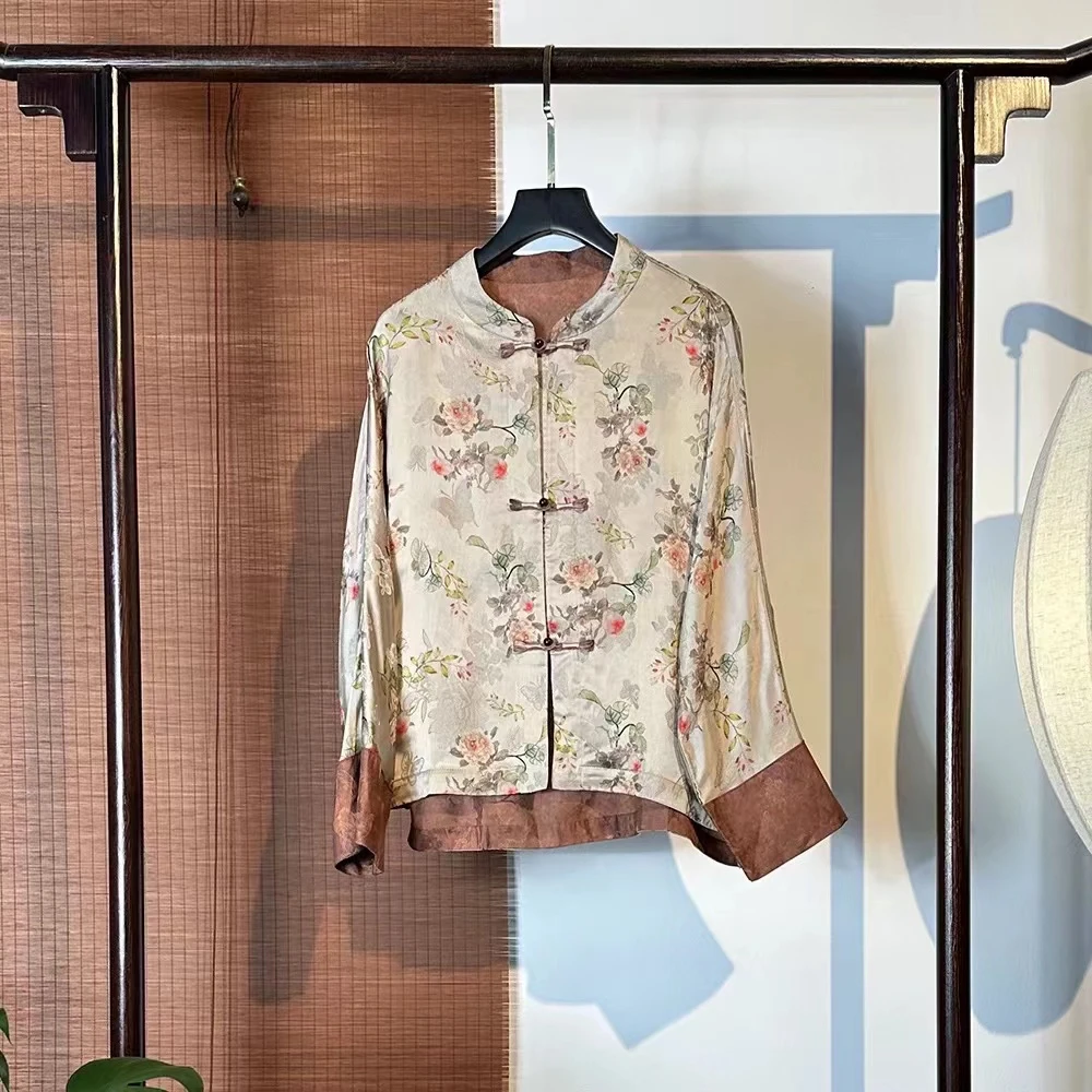 时尚新中式国风气质盘扣高定外套 8232