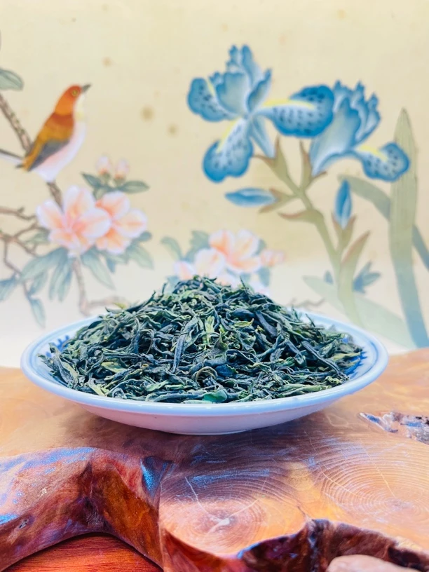 2024新茶春茶安徽六安瓜片老树头采1280传统手工茶碳焙茶岩石兰韵