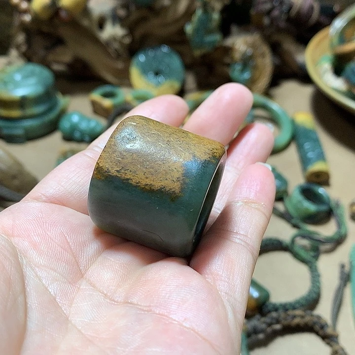 岫岩河磨玉（透闪石质玉）未镶嵌挂件