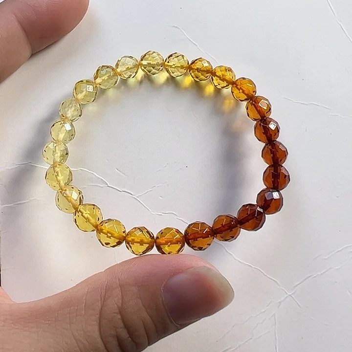 未镶嵌项圈金珀金珀