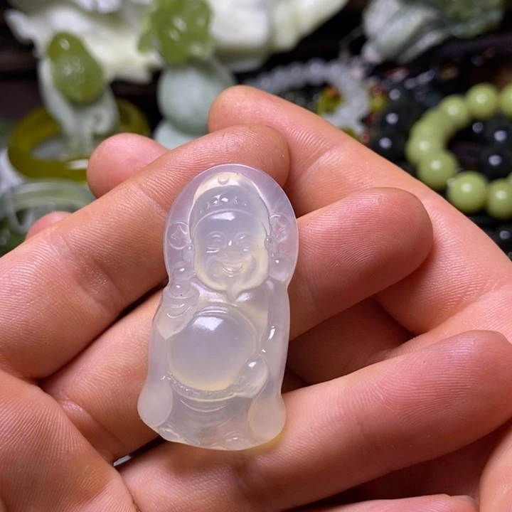 未镶嵌岫玉岫玉手把件