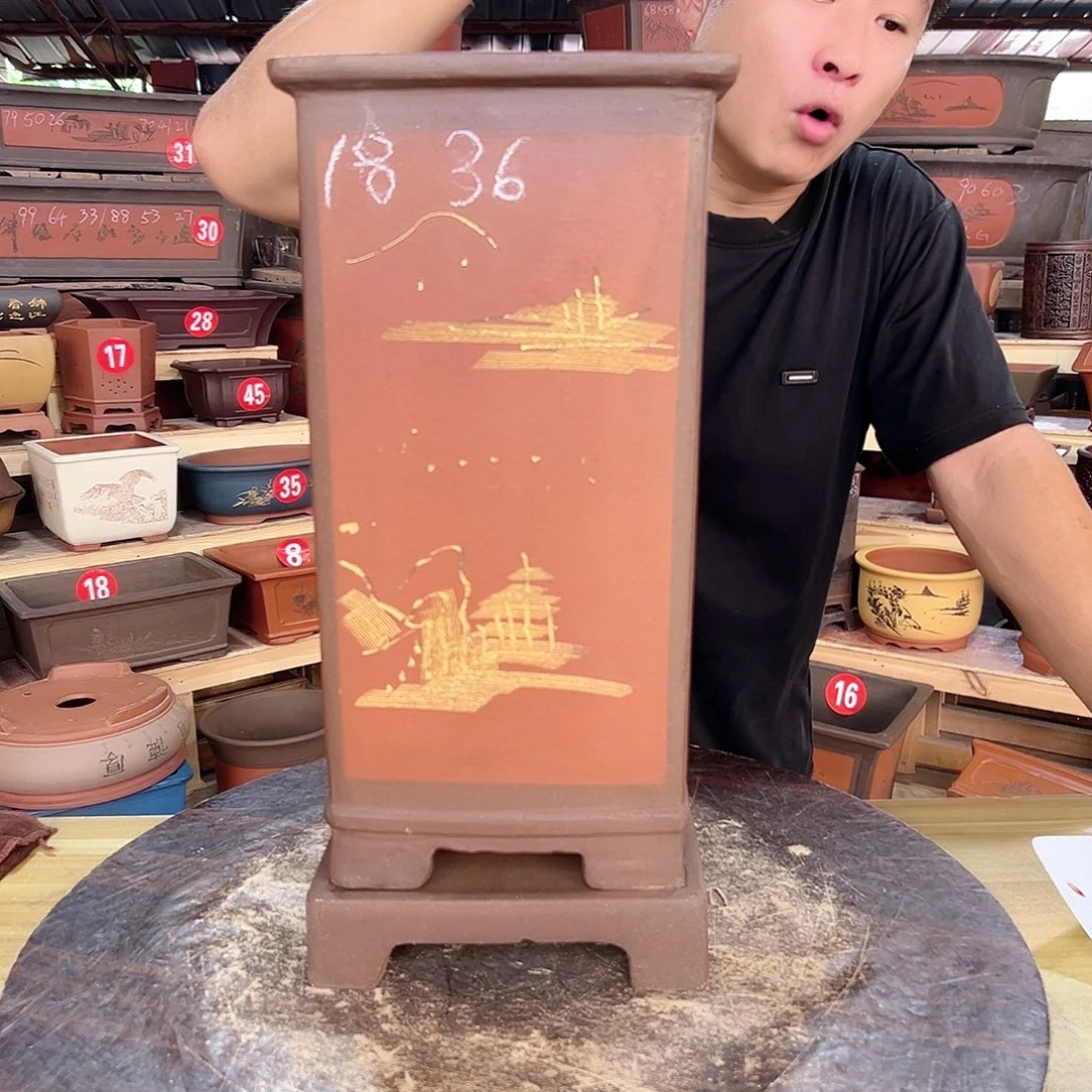 紫砂花盆工厂直发