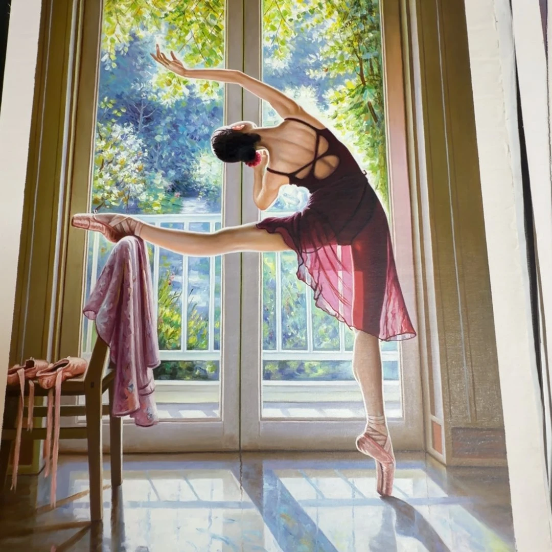 油画加油加油努力加油努力加油