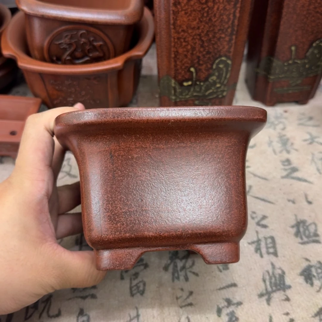 紫砂花盆宜兴紫砂正品11.5x7.8