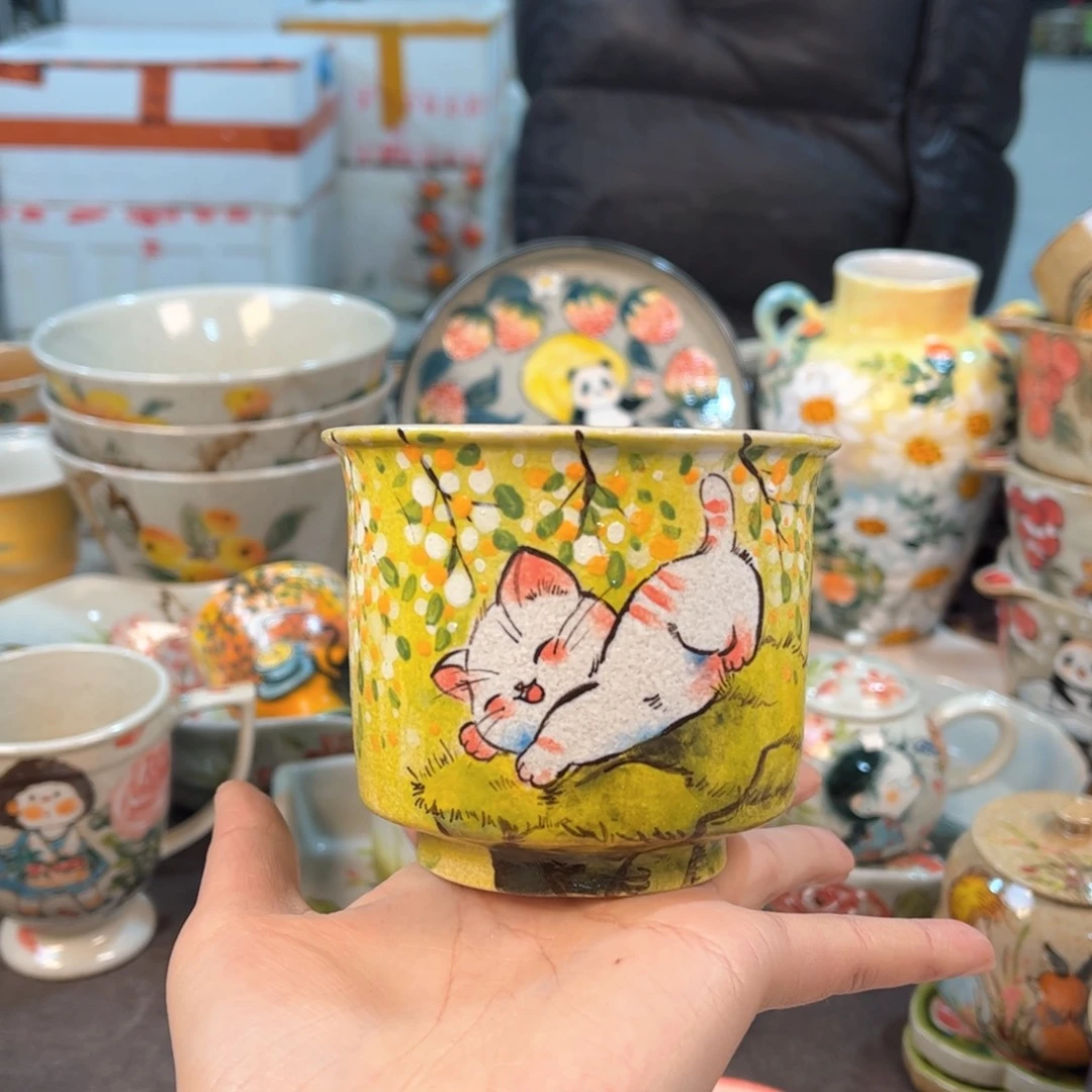 景德镇陶瓷手工杯