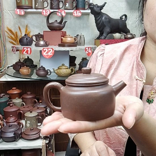 宜兴原矿紫砂杯茶托