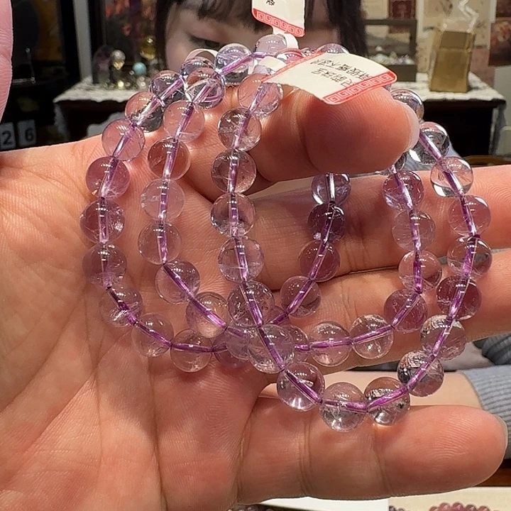 手链水晶未镶嵌玻利维亚紫水晶