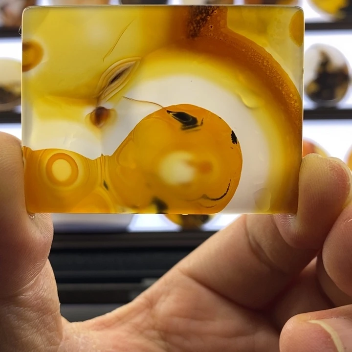 玛瑙/玉髓合金颈饰