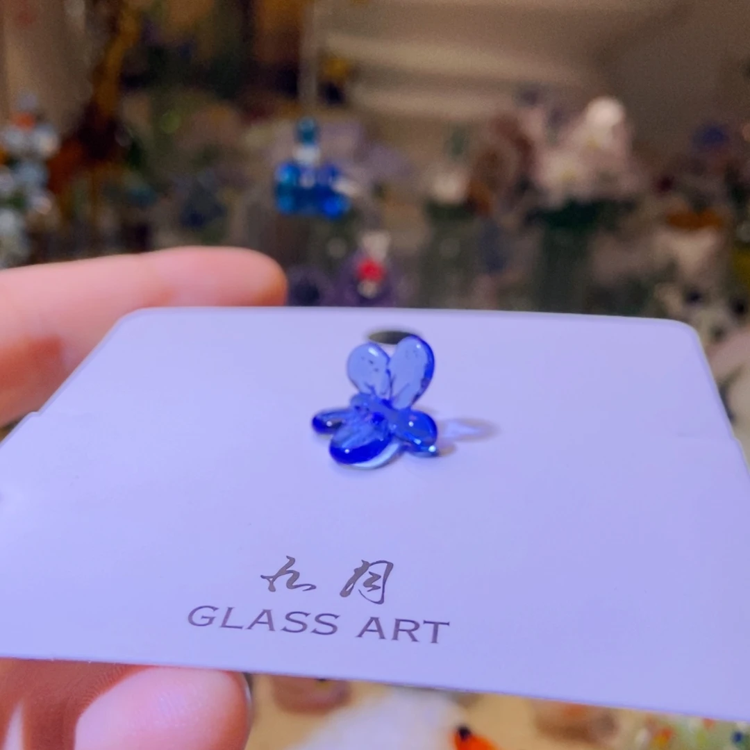 琉璃手工艺品蝴蝶