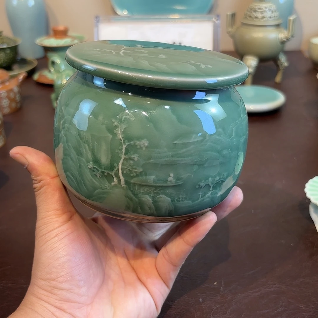 瓷片龙泉青瓷福利青瓷