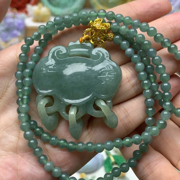 颈饰未镶嵌翡翠翡翠